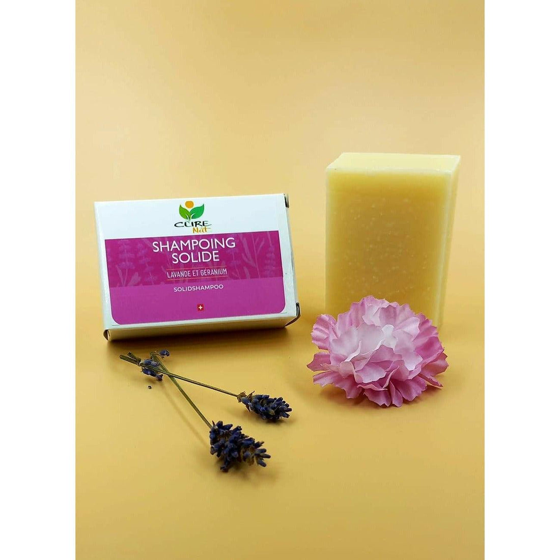 Shampoing Solide Lavande et Géranium-1