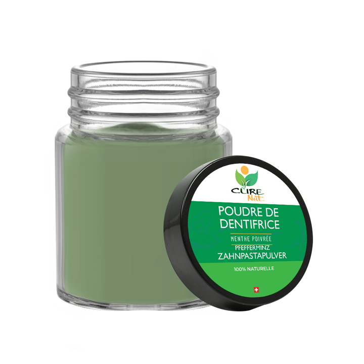 Poudre de Dentifrice à la Menthe Poivrée-0