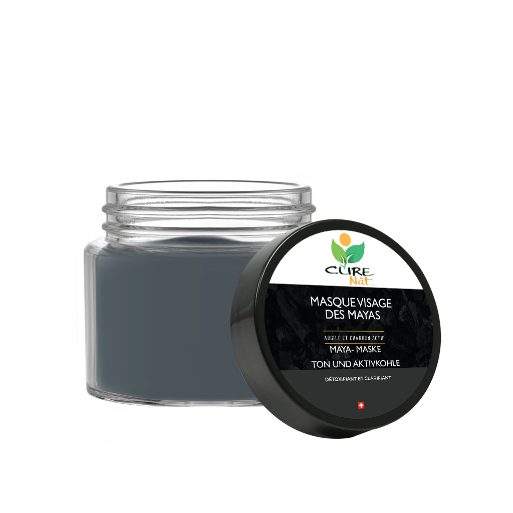 Masque Visage des Mayas au Charbon Actif - Masque Anti Points Noirs-0