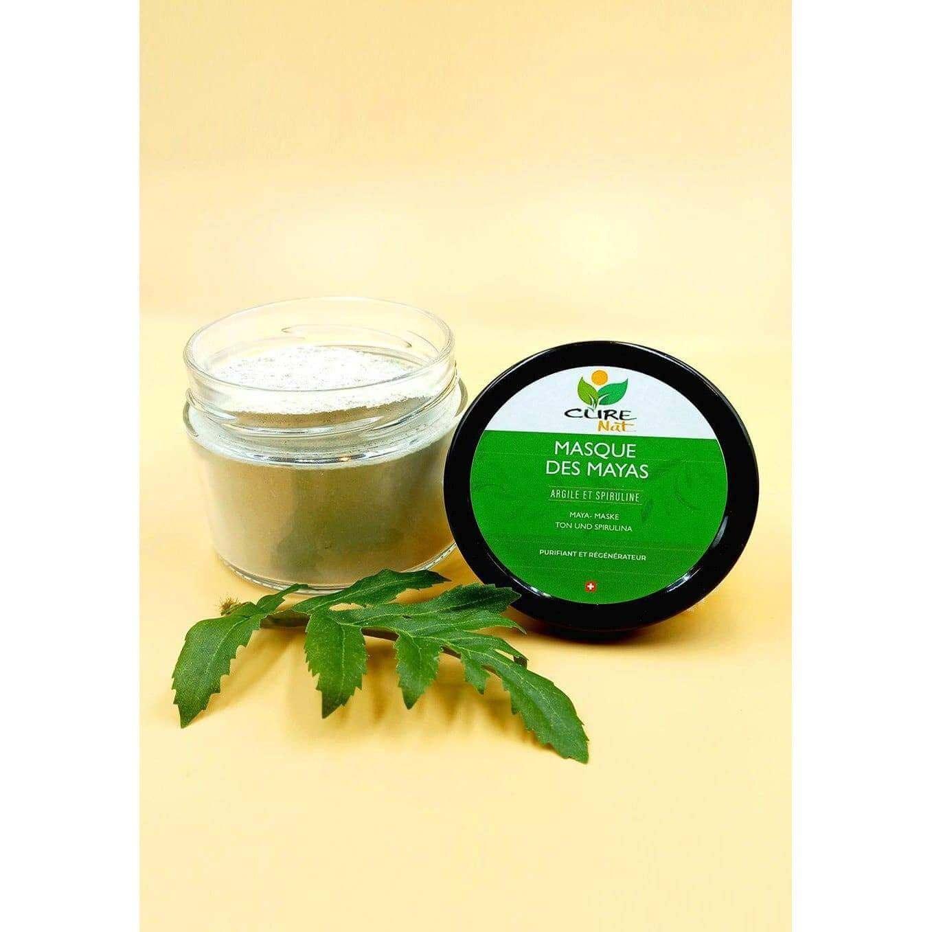Masque Visage des Mayas Argile et Spiruline - Masque anti-imperfections-1